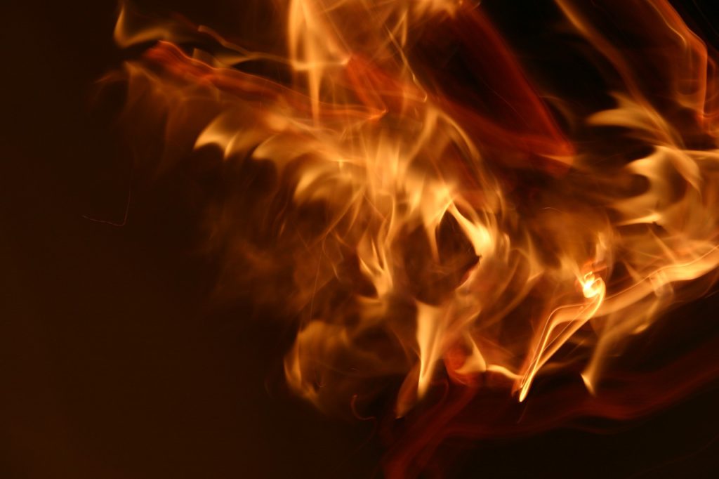 Fire Flame Glow Volcano Light