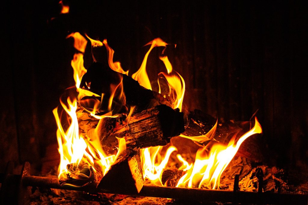 Fire Fireplace Coals Flame Burn  - Malika_photo / Pixabay