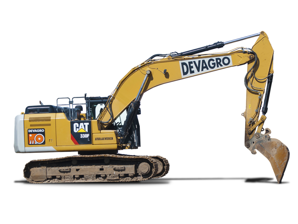 Excavator Isolated Excavation Work  - dendoktoor / Pixabay