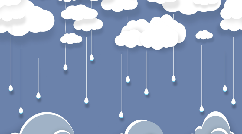 Clouds Rain Paper Raindrops  - Syaibatulhamdi / Pixabay