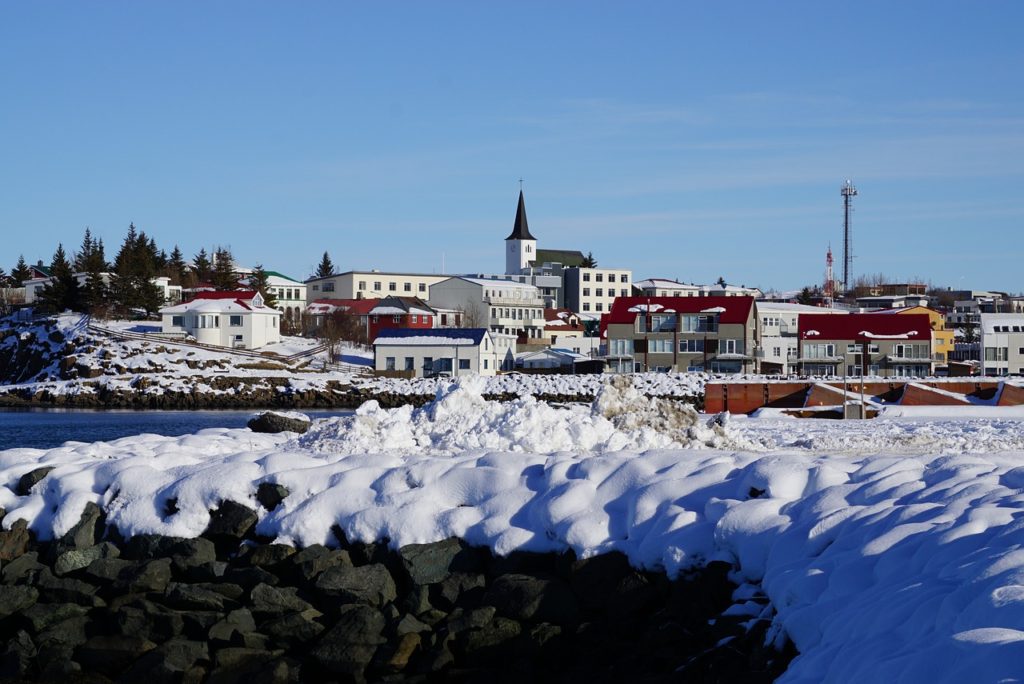 Winter Town Iceland Townscape Snow  - mortons6 / Pixabay