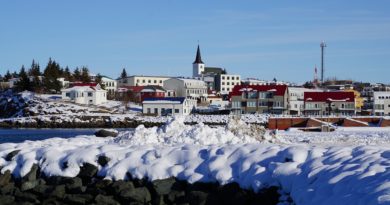 Winter Town Iceland Townscape Snow  - mortons6 / Pixabay