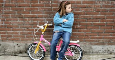 Little Girl Bicycle Boredom Child  - mfacchinetti / Pixabay