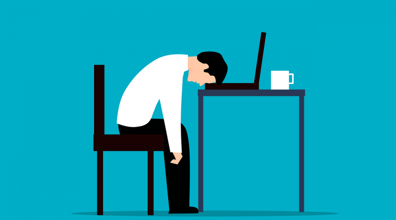 Employee Desk Stress Exhausted  - mohamed_hassan / Pixabay