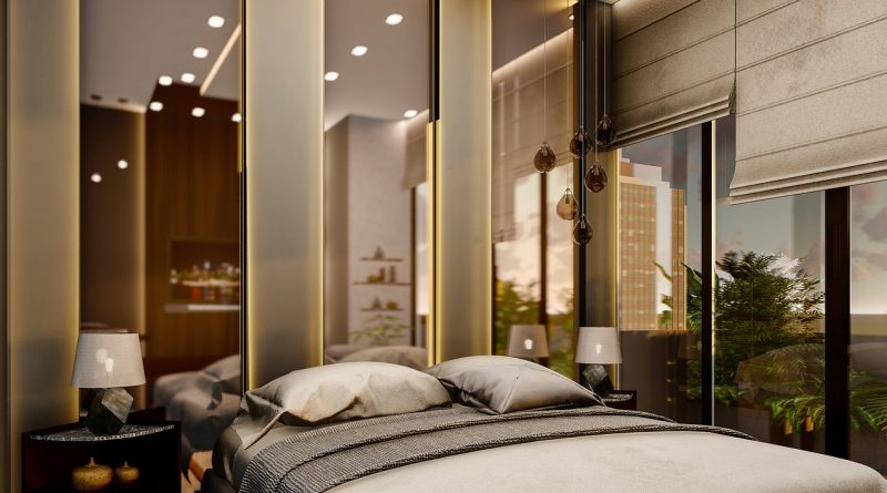 Hotel Room Interior Design Bedroom  - hshotels / Pixabay