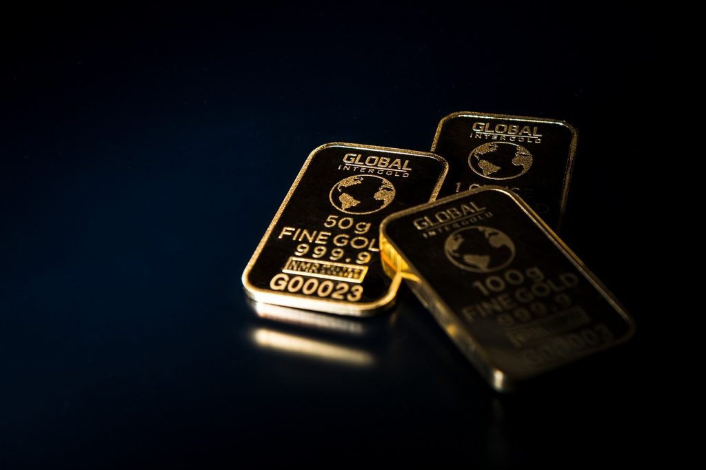 Gold Is Money Gold Bars Gold Shop  - hamiltonleen / Pixabay
