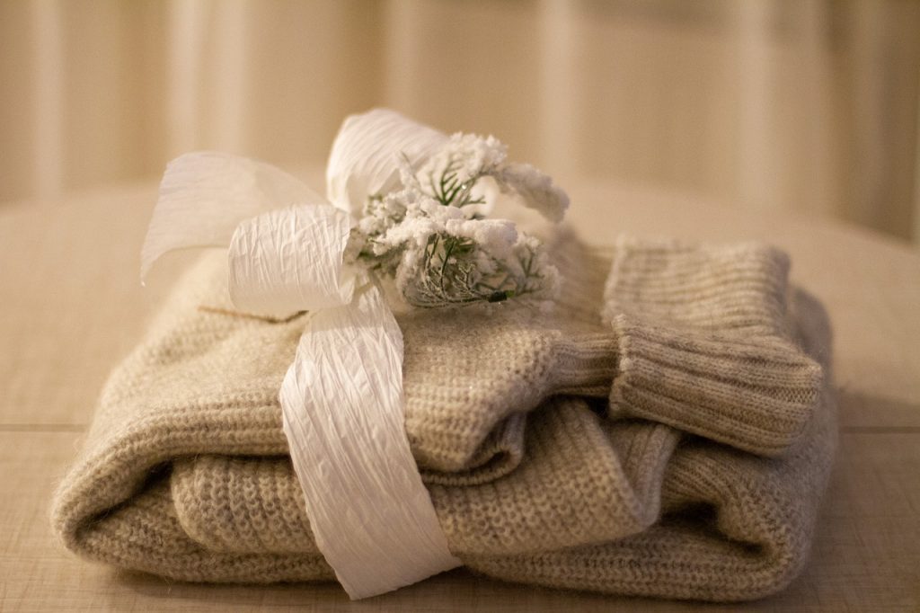 Gift Winter Sweater Present Season  - OlgaVolkovitskaia / Pixabay