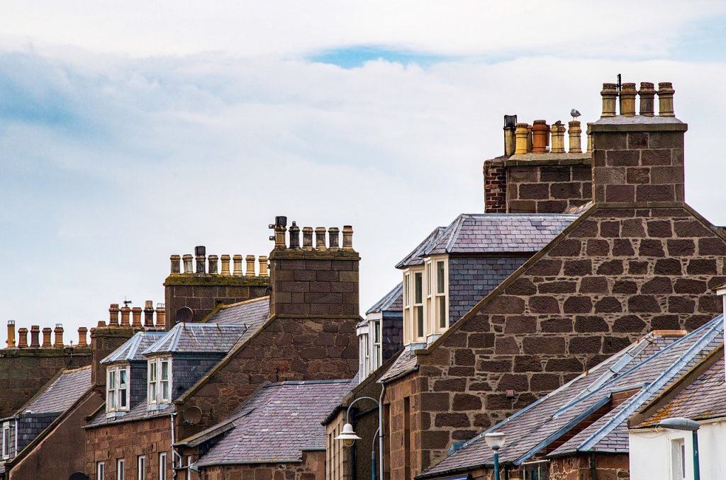 houses, building, roofs