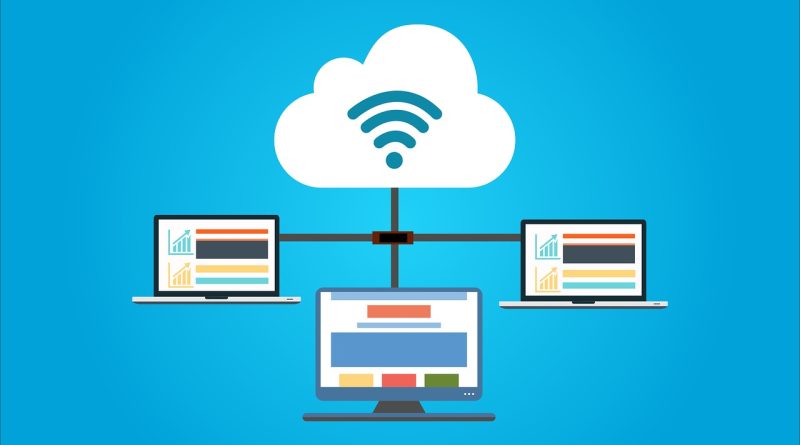 cloud, computer, hosting