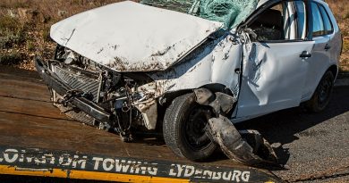 car accident, damage, crash