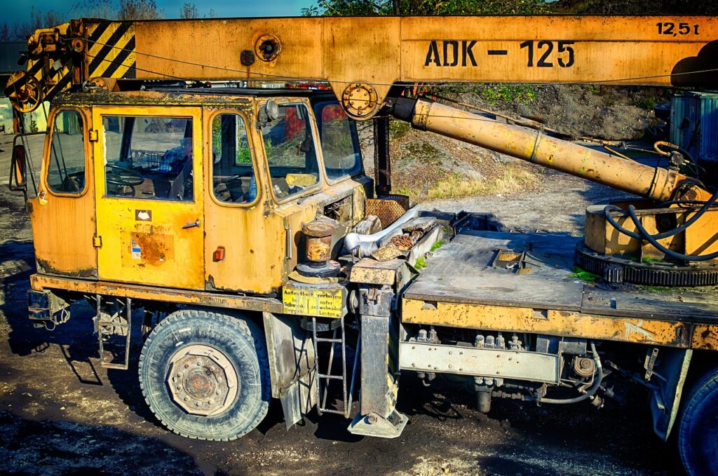 truck, crane, auto crane