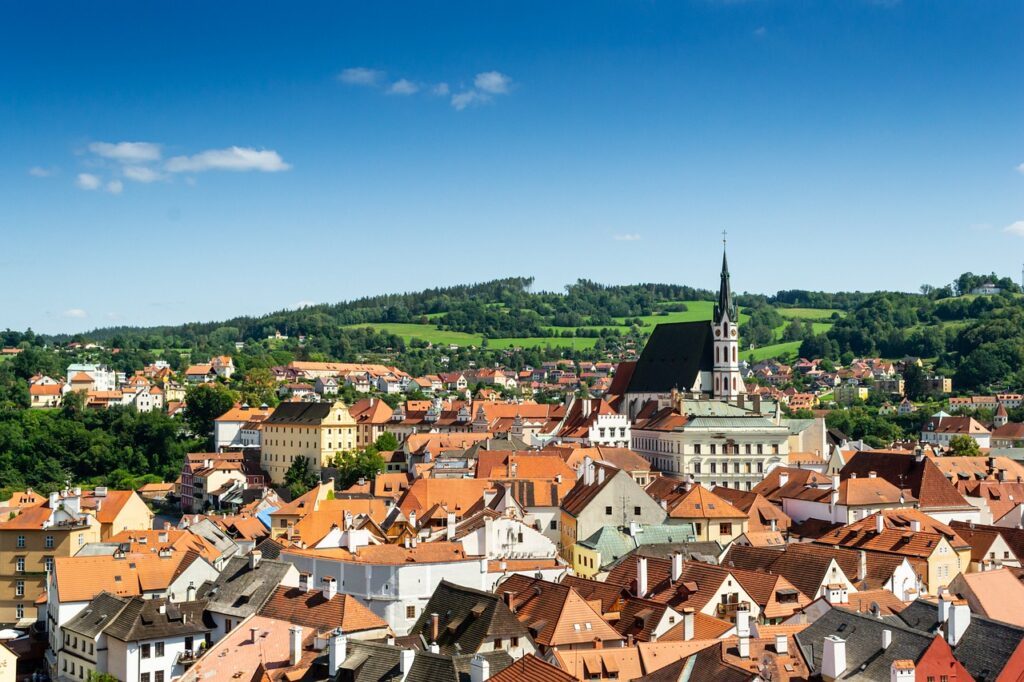tower, roof, buildings