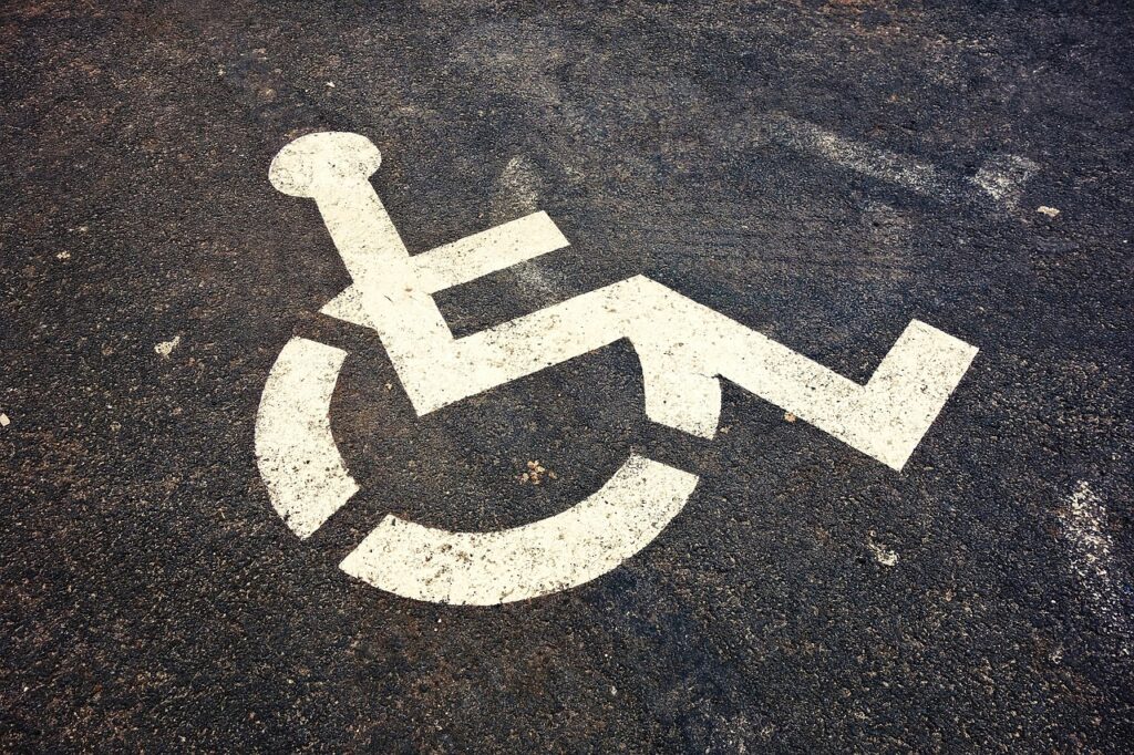 wheelchair, pictogram, invalid, handicapped, parking, parking section, accessibility, facility, vehicle, transportation, gray park, wheelchair, wheelchair, wheelchair, wheelchair, wheelchair, invalid, invalid, accessibility, accessibility, accessibility