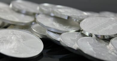 clear glass round plate on black textile